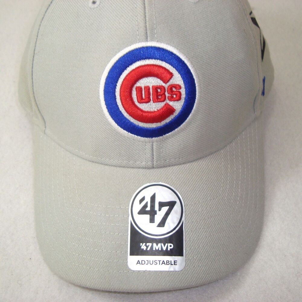 '47 MVP CHICAGO CUBS Embroidered Adjustable Wool Blend Baseball Cap